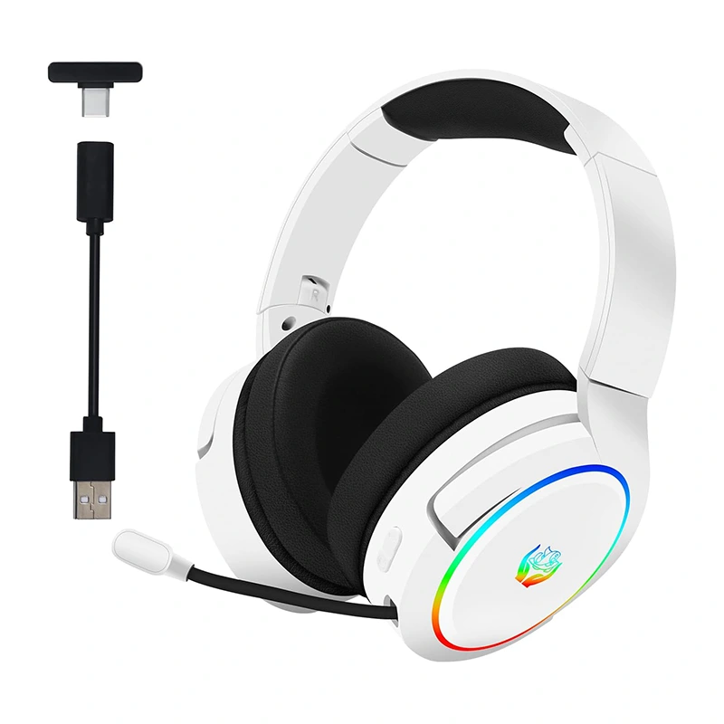2.4 GHz trådlöst spelhuvudset Bluetooth 2.4G Type-C